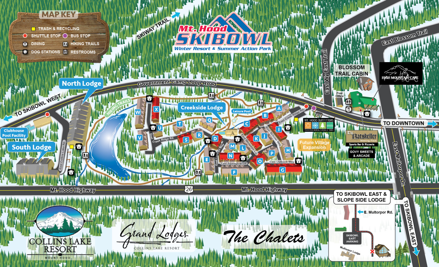 Collins Lake Resort Area Map   Collins Lake Resort Map For Website 